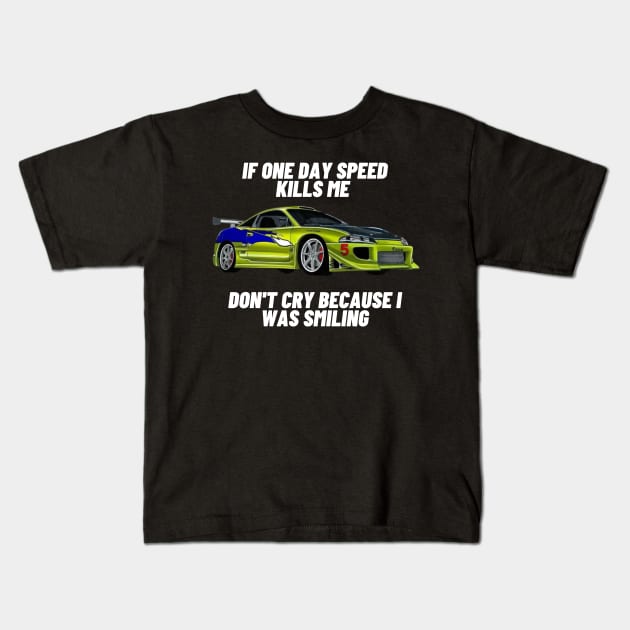 Paul walker's eclipse Kids T-Shirt by MOTOSHIFT